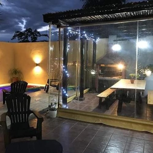 Cerramiento de lona enrollable